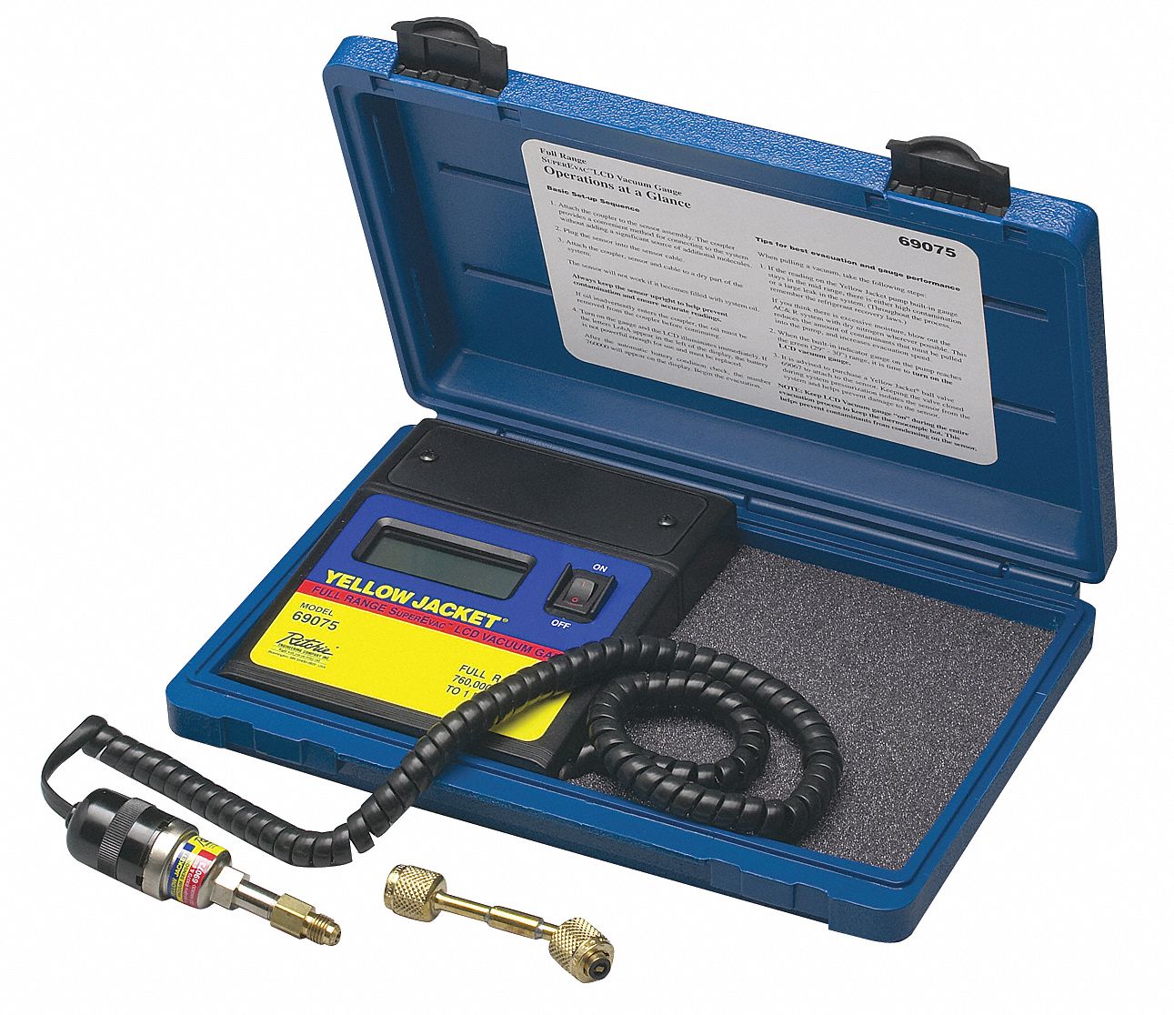 Vacuum Gauge.LCD, Includes Sensor