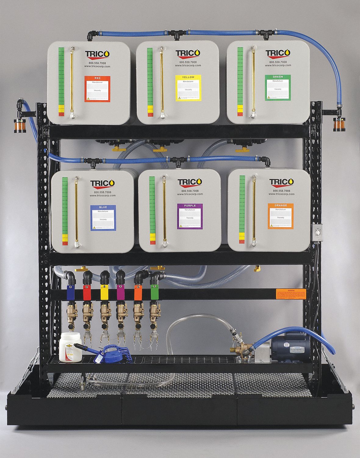 Fluid Handling System, 6 Tank