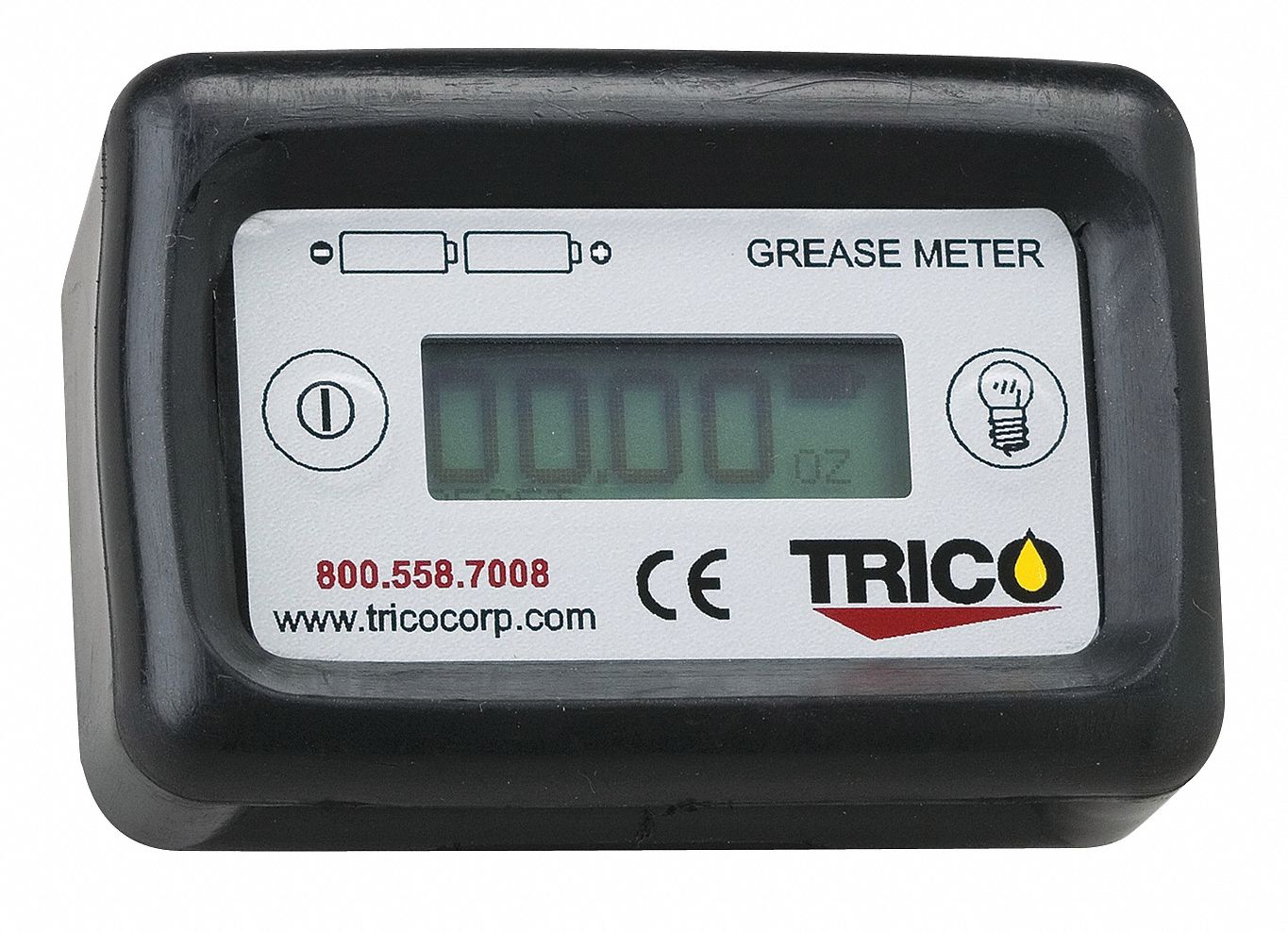 Grease Meter, NPT, 1/8 In