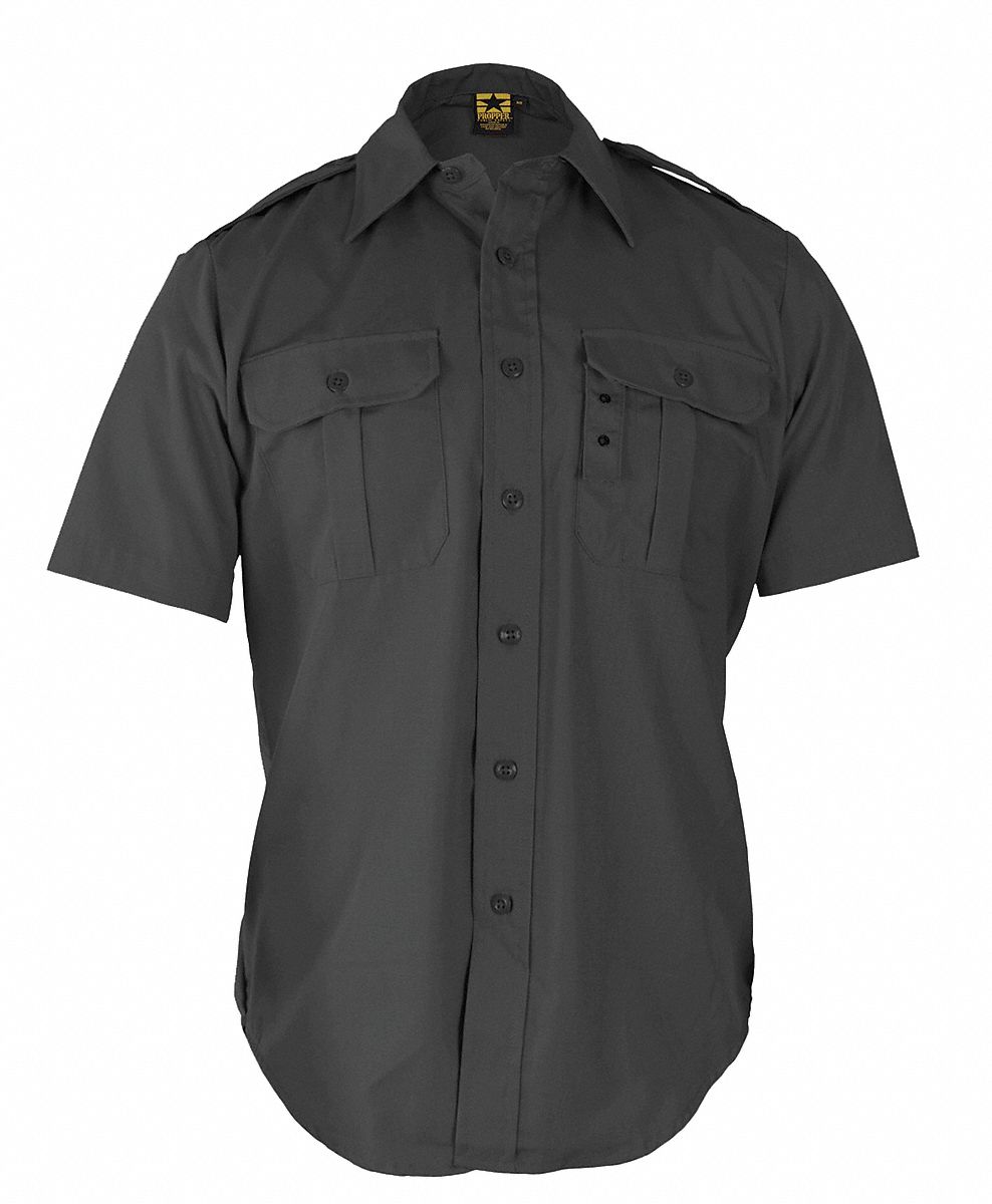 Tactical Shirt, Dark Gray, Size XL Reg