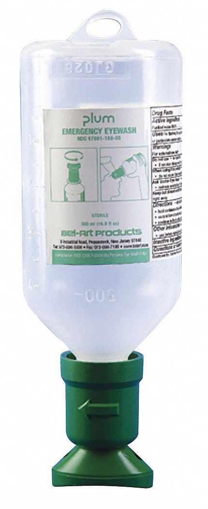 Eyewash Refill, Sterile, 200mL, PK3