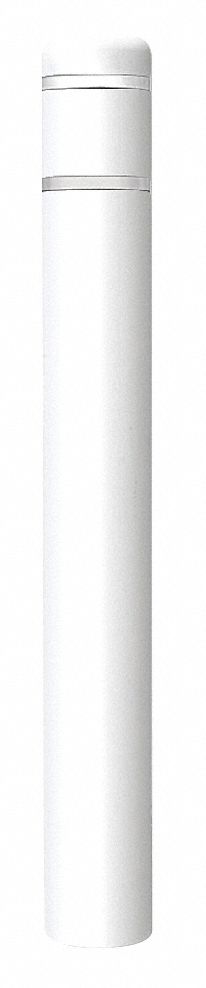 Post Sleeve, Ht 60 In, White w/White
