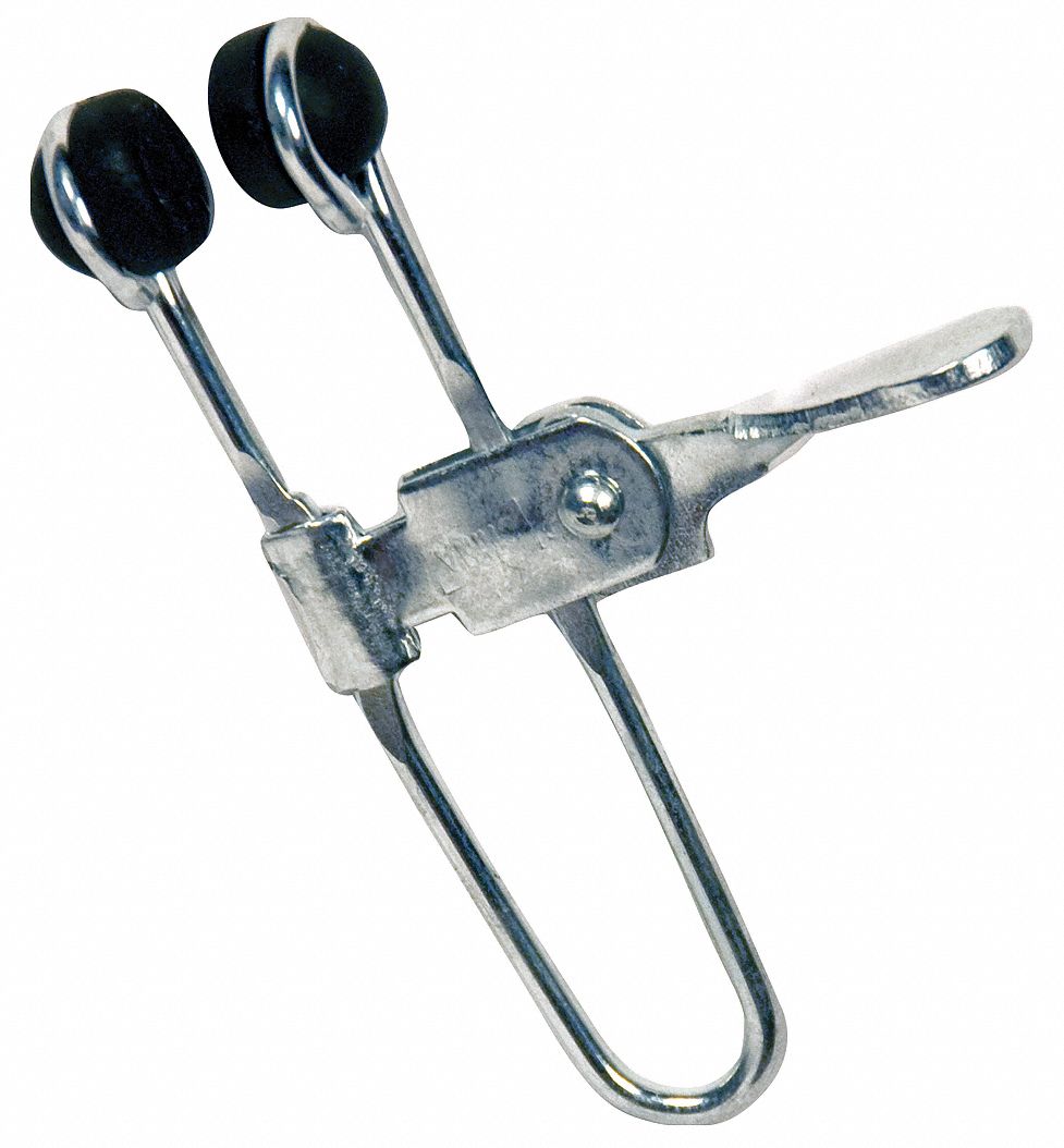 Ceiling Tile Grip Clamps, 1-1/4 In, Pk 6
