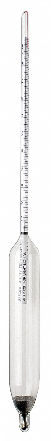 Gravity ASTM Certified Hydrometer