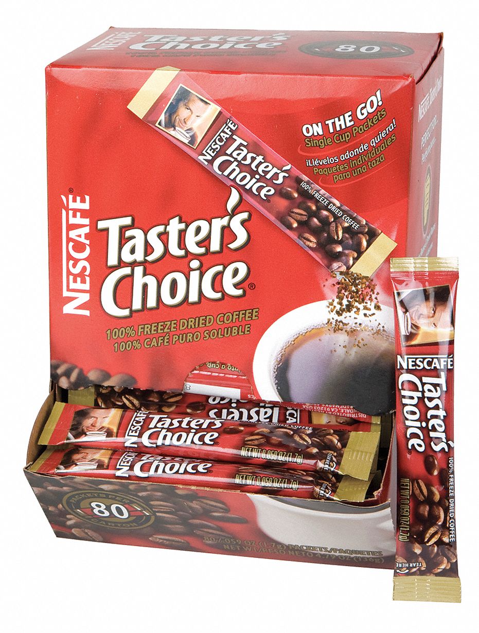Coffee, Regular, Single Serve Stick, PK80