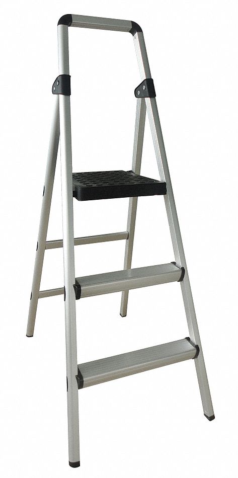 Platform Stepladder, 51 In. H, 300 lb.