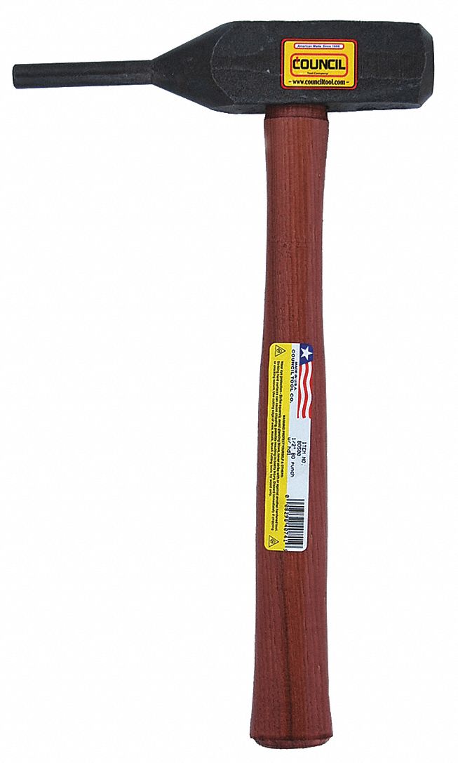 Back-Out Punch, w/ Handle, 5/8 x 15 In L