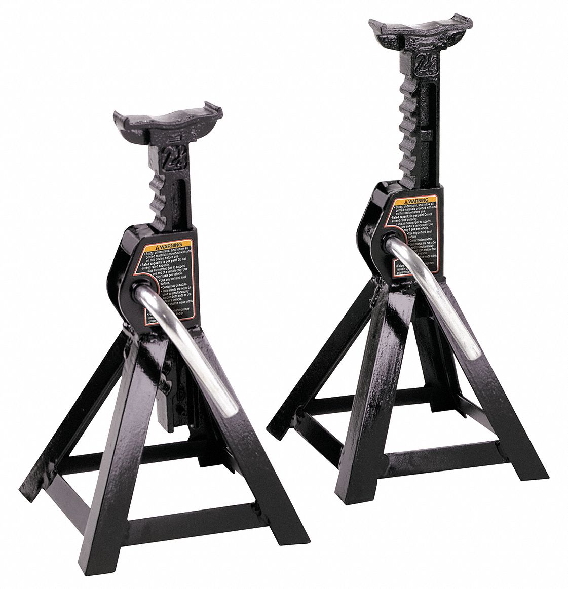 Jack Stands, 2 1/4 Tons, 1 Pr