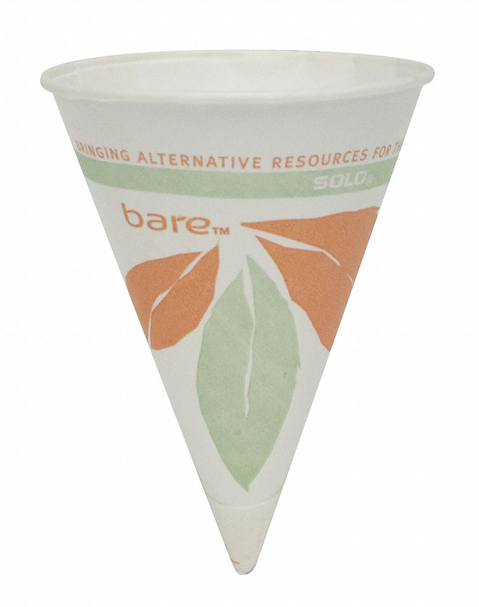 Cone Cup, 4 Oz, Paper, PK 5000