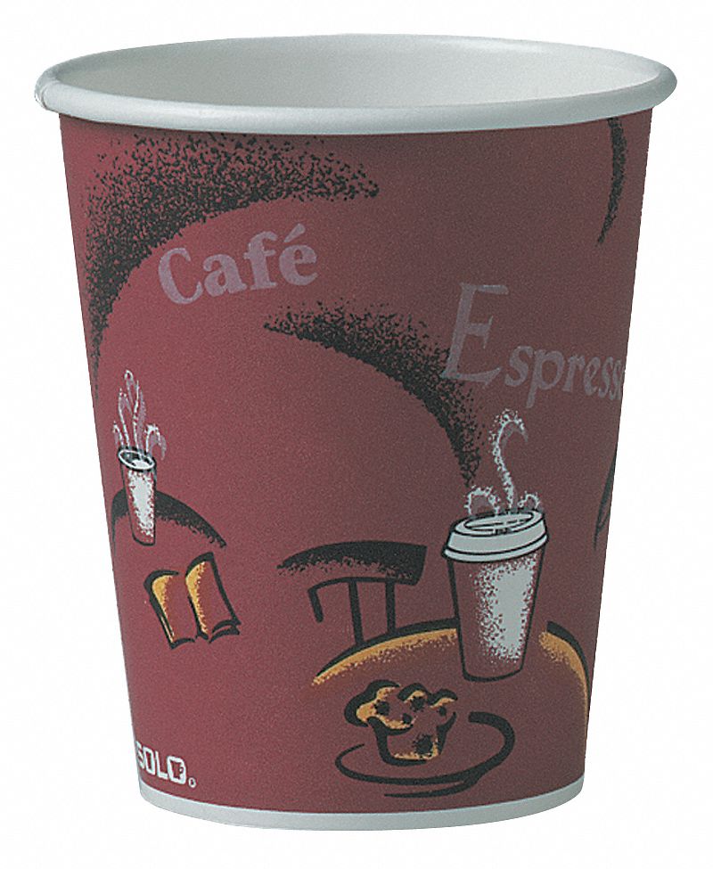 Hot Cup, 10 Oz, Paper, PK 300