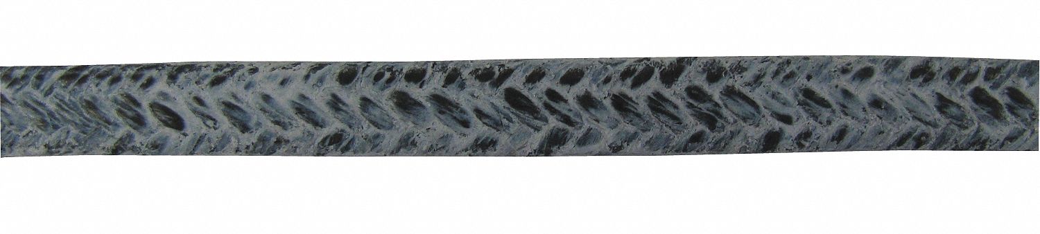 Packing Seal, Carbon, 1/4 Sq. In., 5 ft