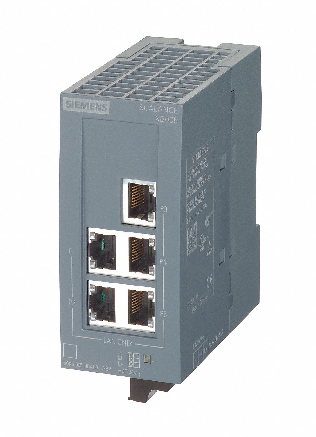 Ethernet Switch, Unmanged, 5 Ports