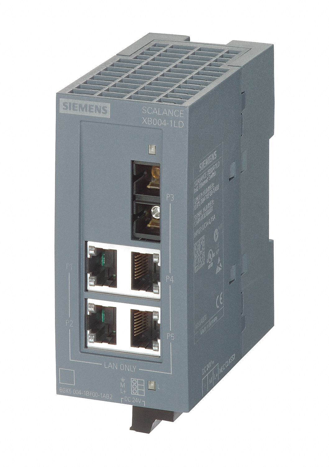 Gigabit Ethernet Sw, Unmanaged, 4/1 Ports