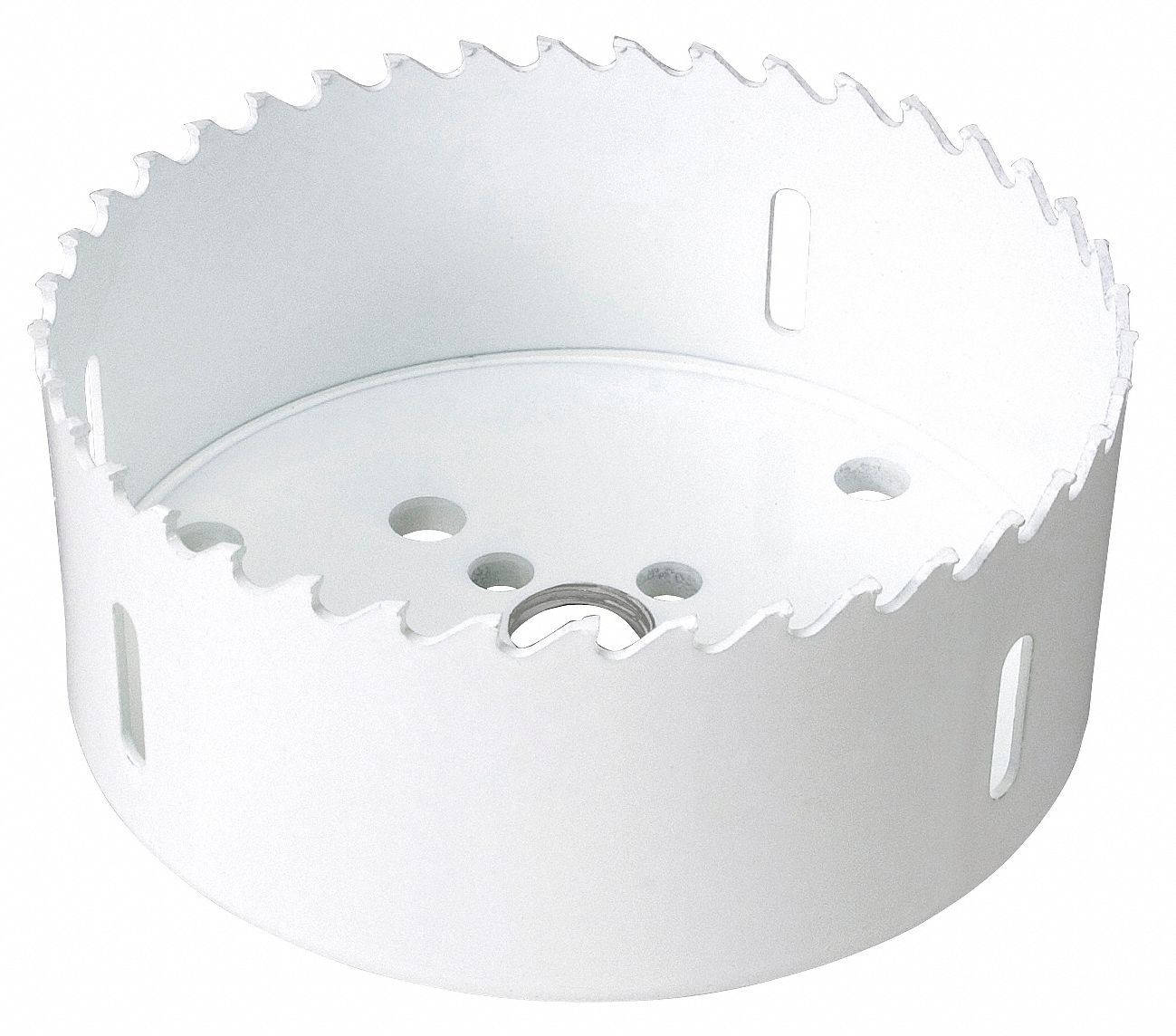 Carbide Hole Saw, Carbide Tipped, 5-1/2 In