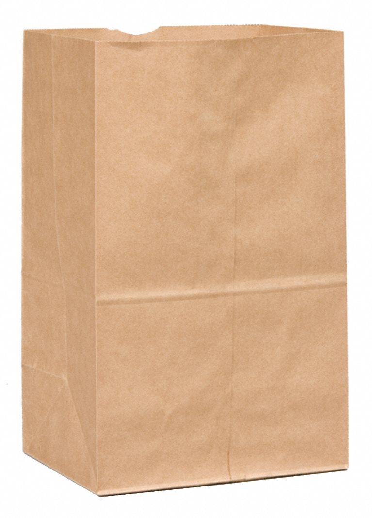 Grocery Bag, Brown, 25# Shorty, PK 500