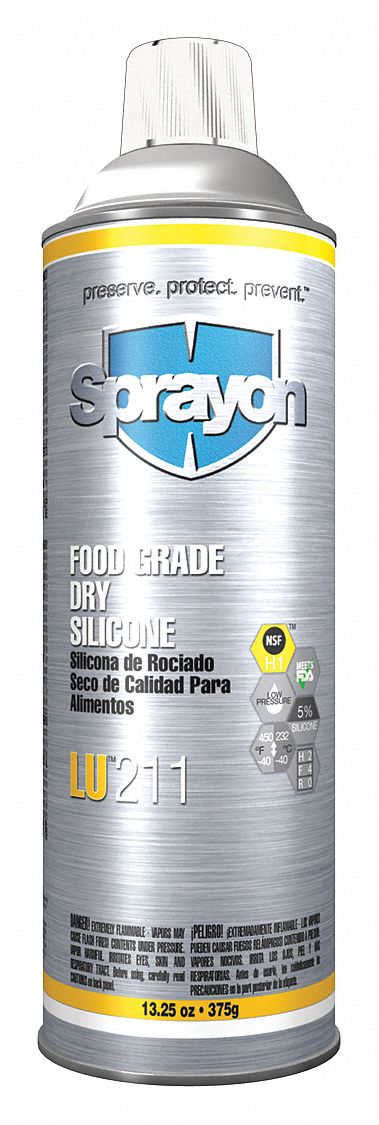 Food Grade Dry Silicone Spray, 13.25 Oz