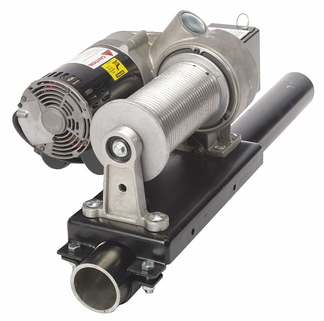 Electric Winch, 12-3/4 In. W, 22-6/7 In. L