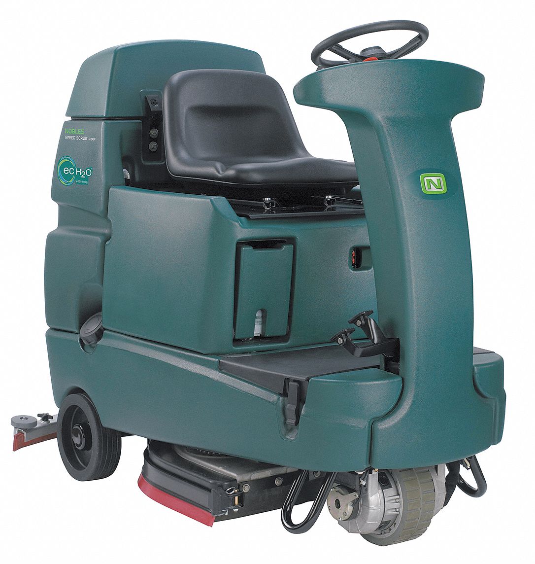 Floor Scrubber, Rider, Disk, ec-H2O, 32 In