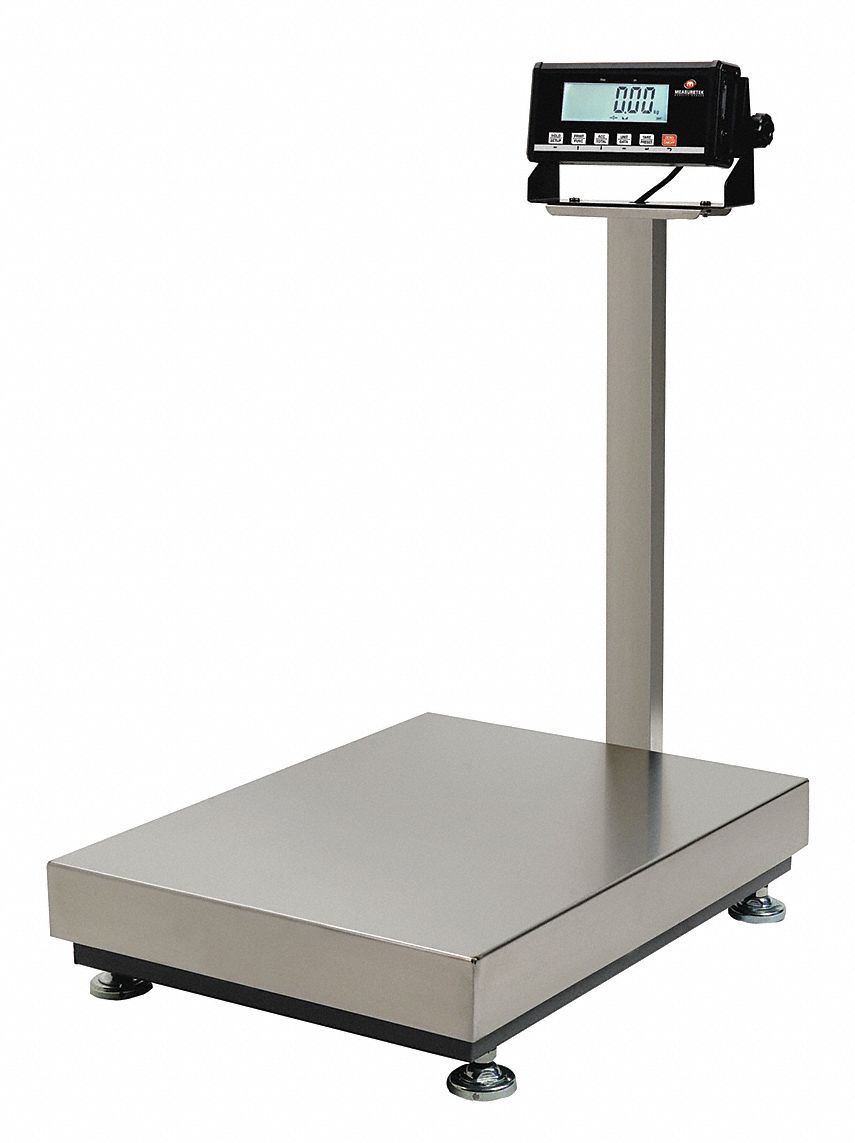 Dgtl Bnchtp Scale, SS Platform, 150 lb Cap