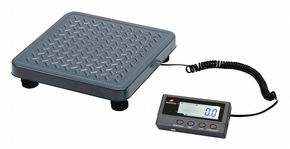 Dgtl Shpng Scale, Steel Platform, 77lb Cap
