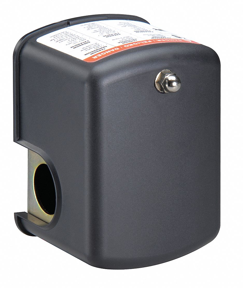 Pressure Switch, DPST, 20/40 psi, 1/4