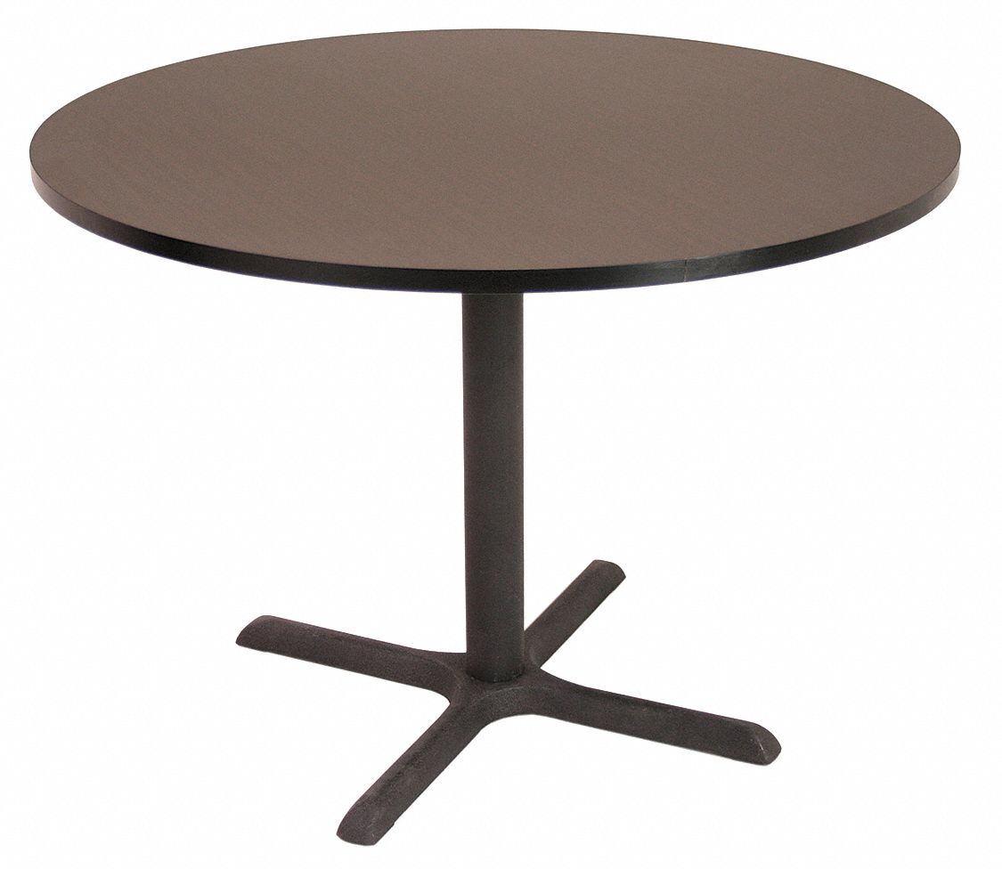 Conference Table, Sandia, 42 Dia., Mocha Wt