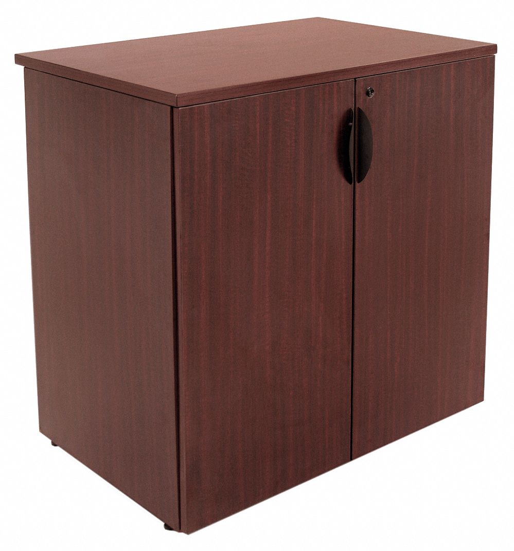 Storage Cabinet, Stackable, Legacy, Mahogny