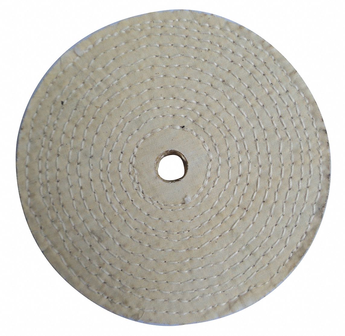 Buffing Wheel, Spiral Sewn, 8 In Dia.