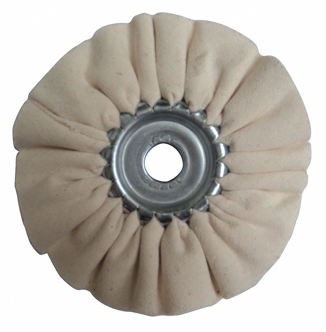 Buffing Wheel, Pleated, 6 In Dia.