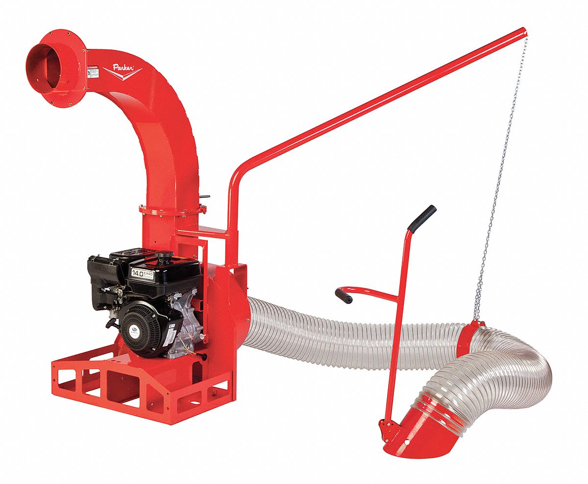 Debris Loader, 14HP, 10 Ft. Hose, 4-Blade