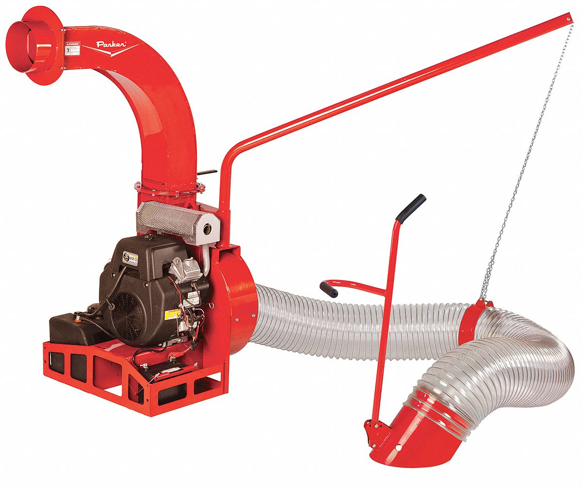 Debris Loader, 22HP, 12 Ft. Hose, 5-Blade