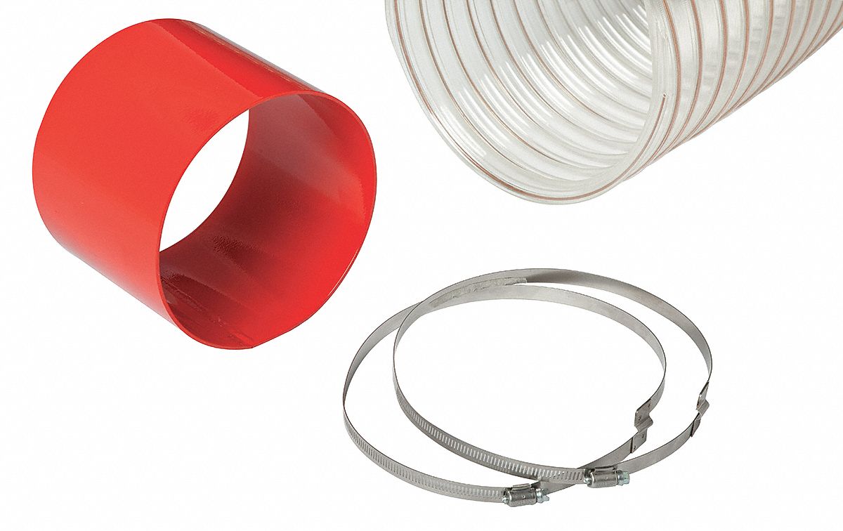 Steel Flex Hose Ext. Kit, 8 In. x 7 Ft.