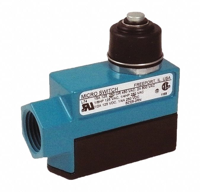 Switch, Sealed, Top Plunger, Side, SPDT