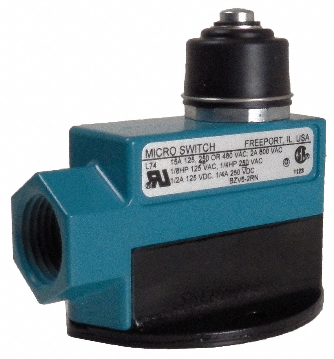 Switch, Sealed, Top Plunger, Flange, SPDT
