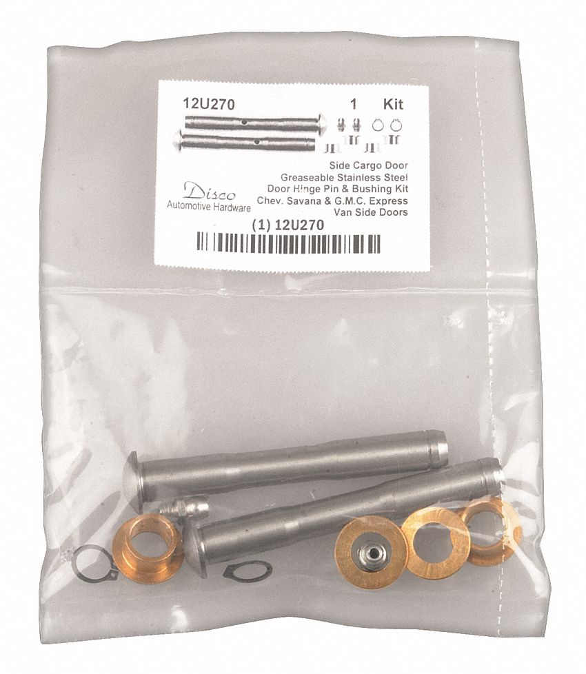 Hinge Pin/Bushing Kit, Side Door, 10 Pc