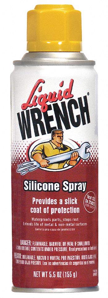 Silicone Spray, Aerosol, 5.5 Oz.