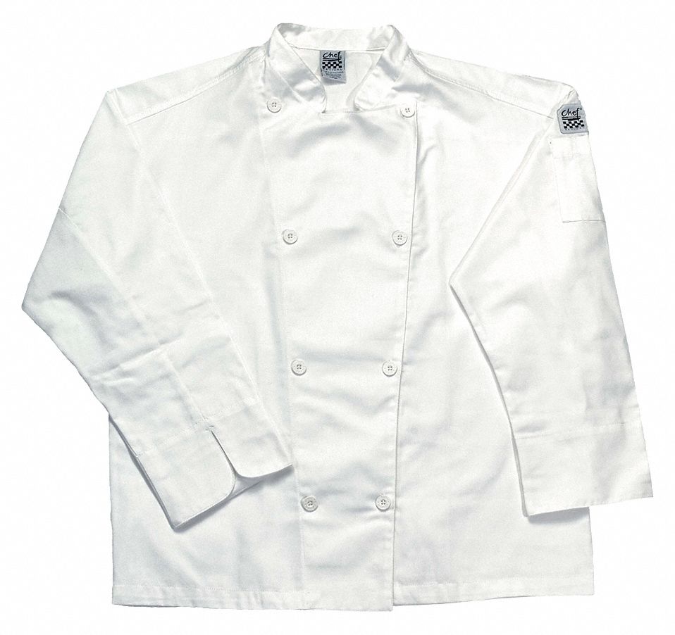 Chef Jacket, Knife/Steel, Men, White, S