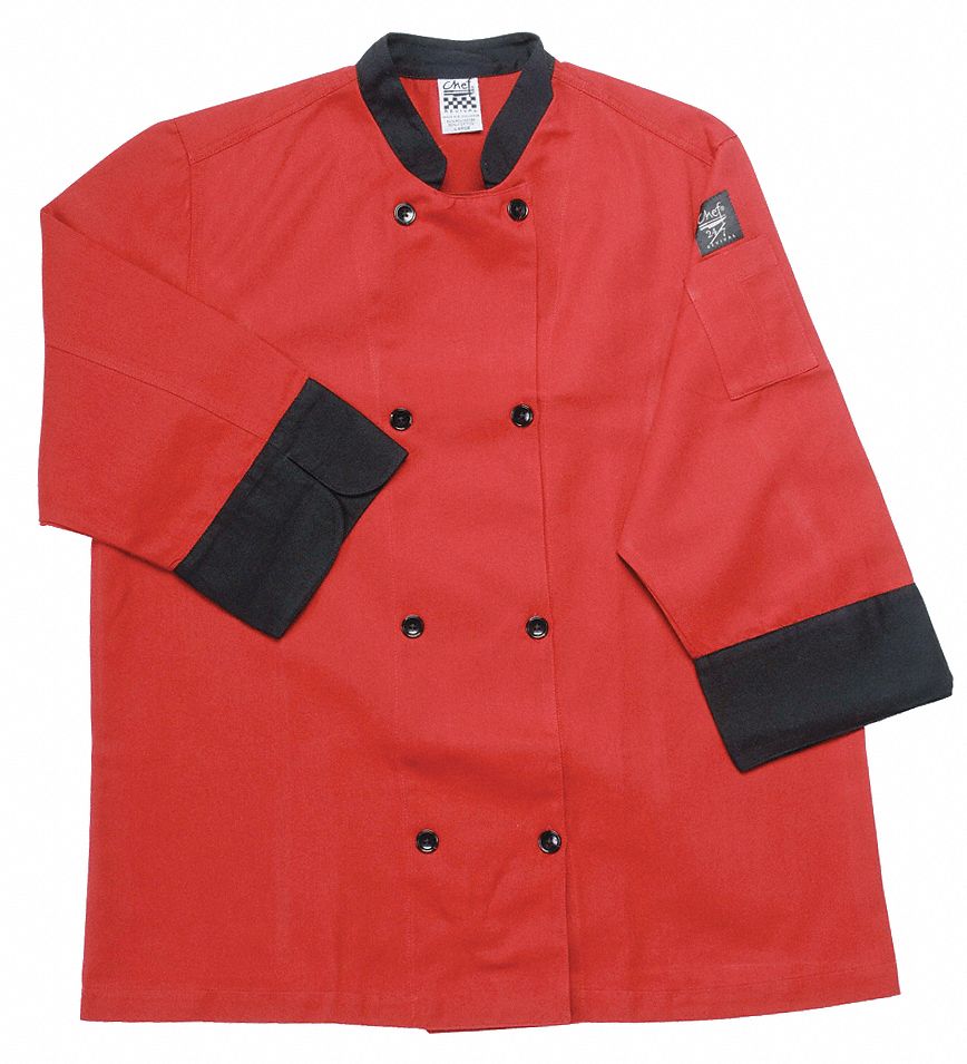 Crew Jacket, Unisex, Red, M