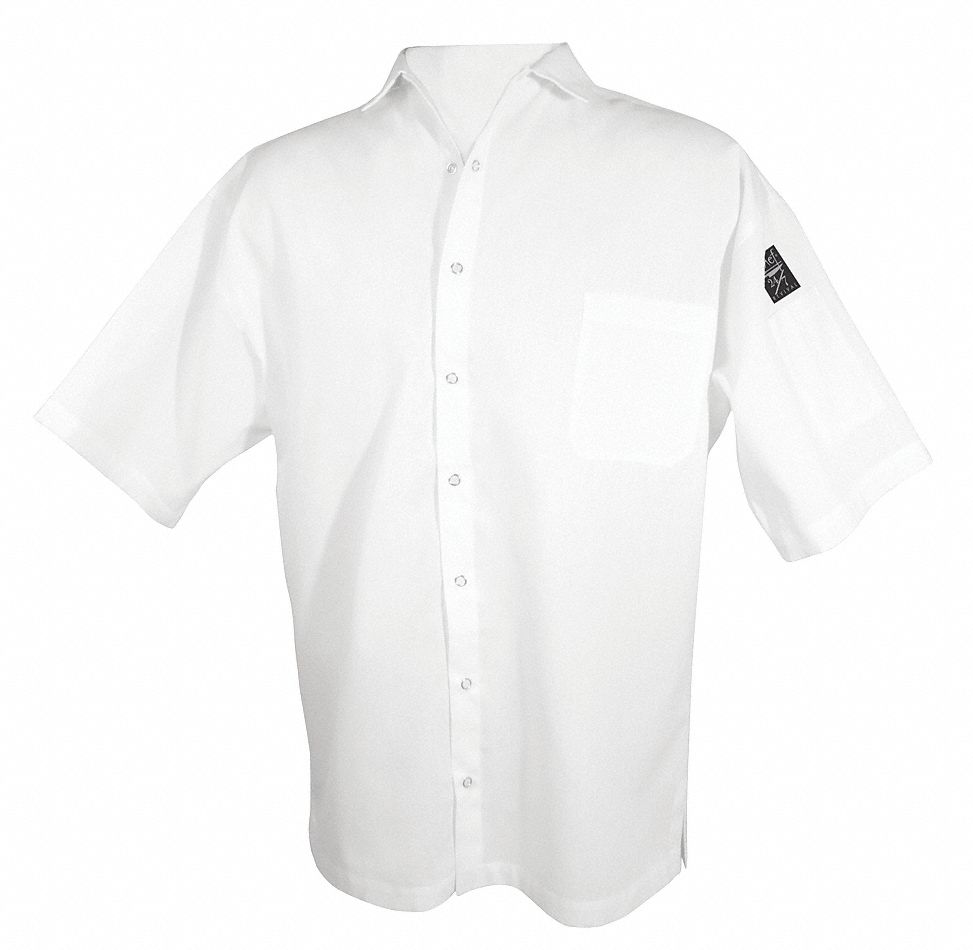 Cook Shirt, Unisex, White, Short Sleeve, XL