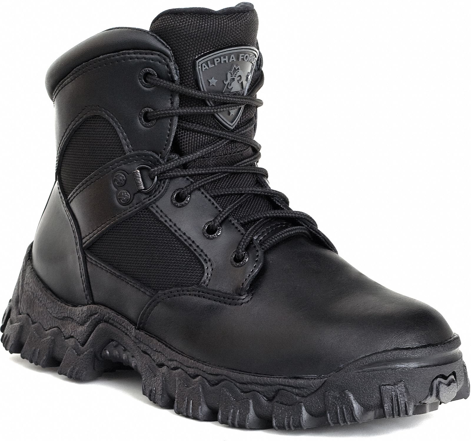Work Boots, Comp, Mn, 10.5M, Blk, 1PR