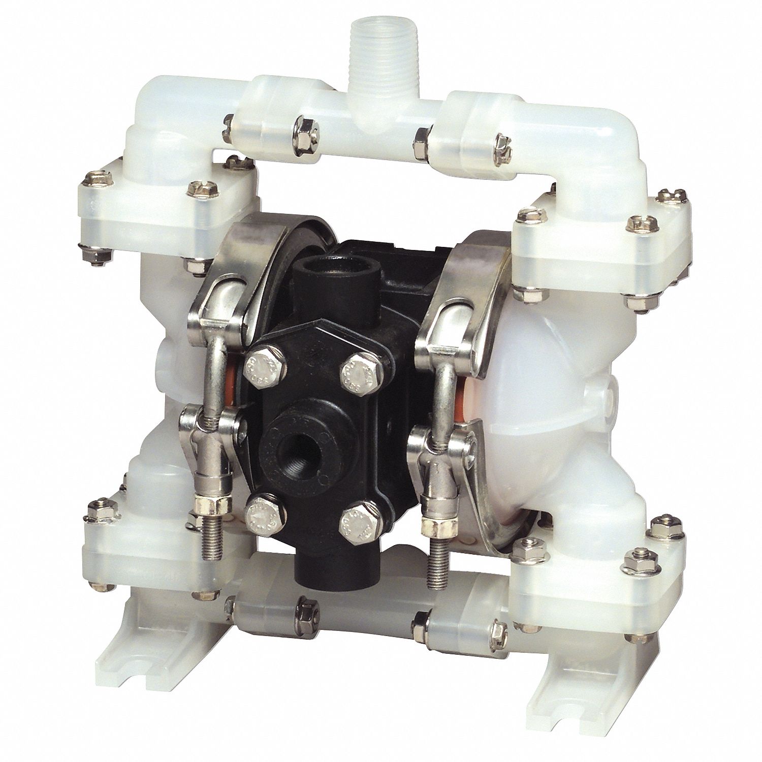 Pump, 1/4 In, Poly, Santoprene Diaphragm