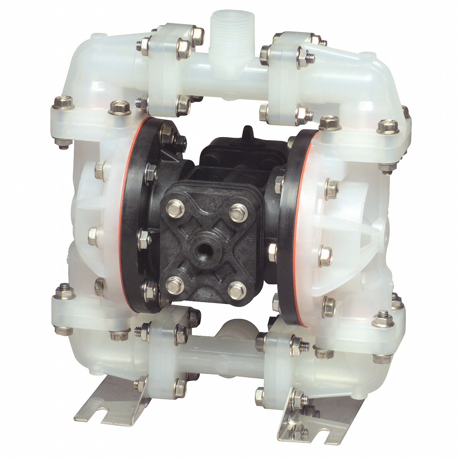Pump, 3/4 In, Poly, PTFE Diaphragm