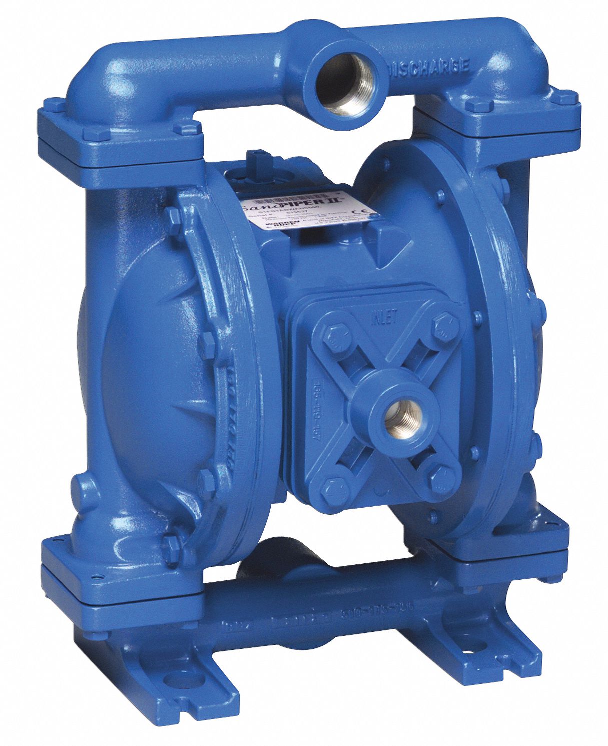 Pump, 1 In, Aluminum, Buna Diaphragm
