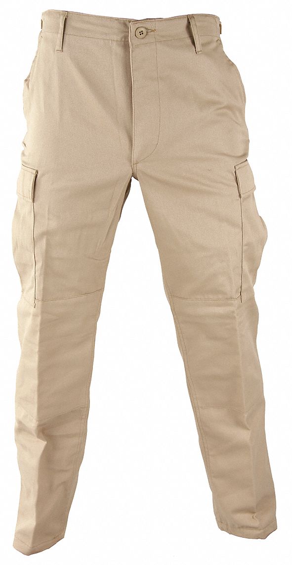 Mens Tactical Pant, Khaki, Size L Reg