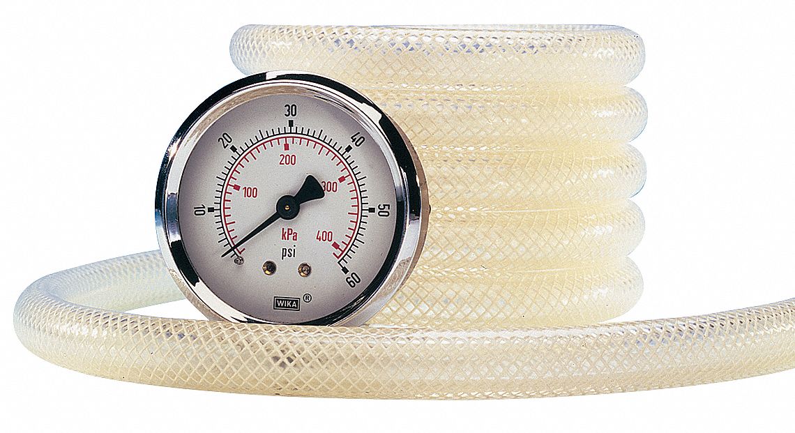 Tubing, Clear, Pressure, 1 In ID