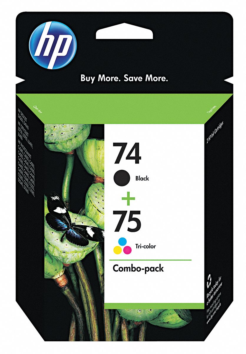 Ink Cart, HP, Desk, Office, Photo, Blk, Tricol