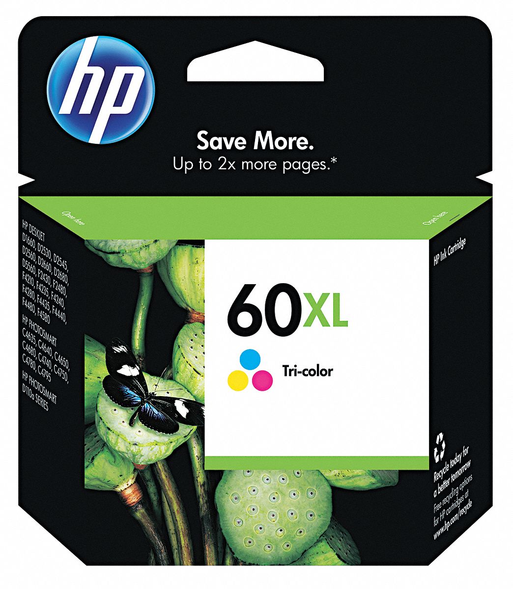 Ink Cart, HP, Deskjet, Photosmart, Tricolor