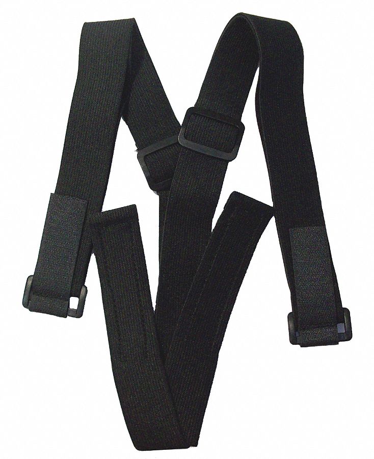 Suspenders for Back Belt, Elastic, Black