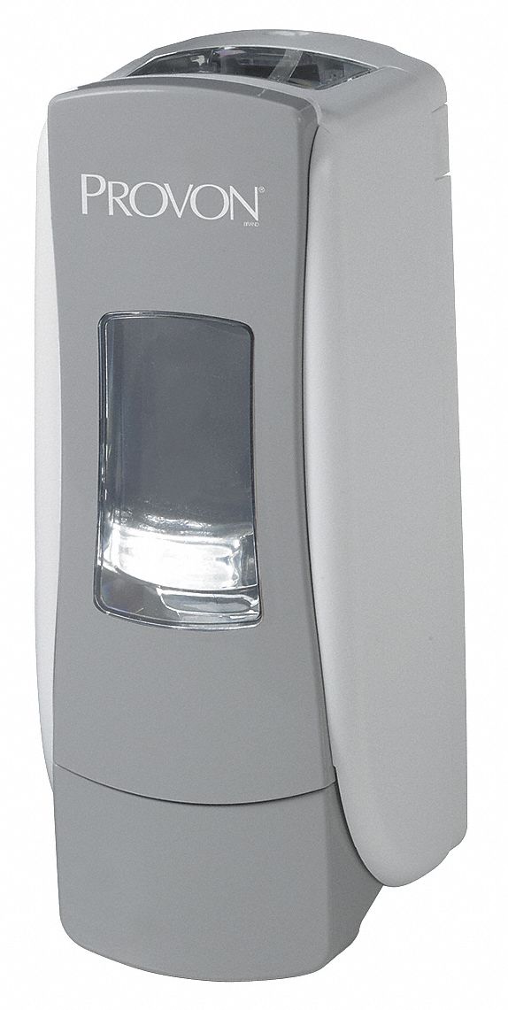 Soap Dispenser, 700mL, Chrome/Blk