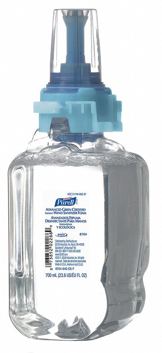 Hand Sanitizer, Foam, Size 700mL, PK 4